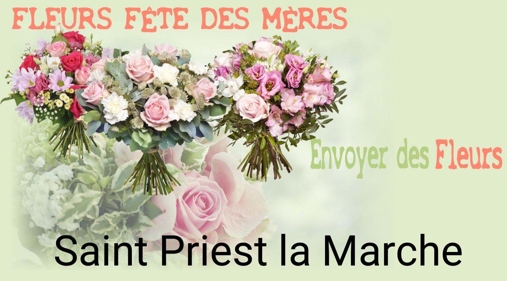 Bouquet de Fête des Mères livré à Saint-Priest-la-Marche